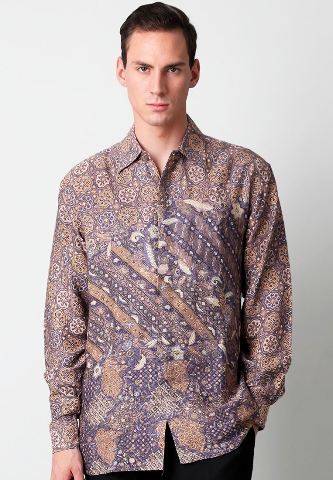  model  baju  batik  laki  laki  modern 9 BAJU  BATIK  ATASAN 